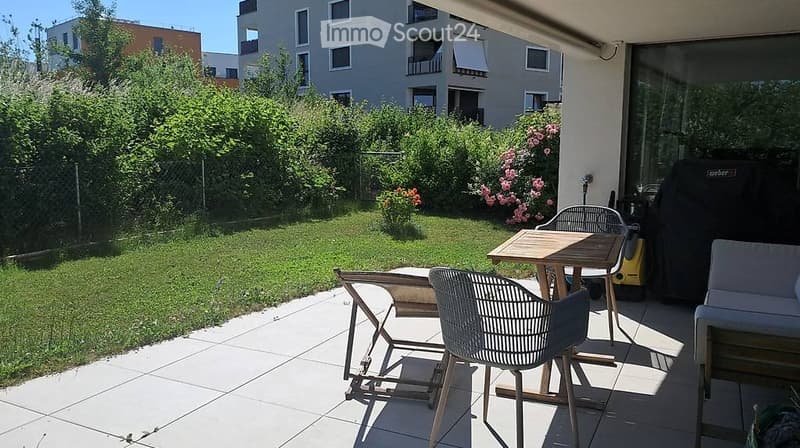 Appartamento arredato con giardino e terrazza + Parcheggio (3)
