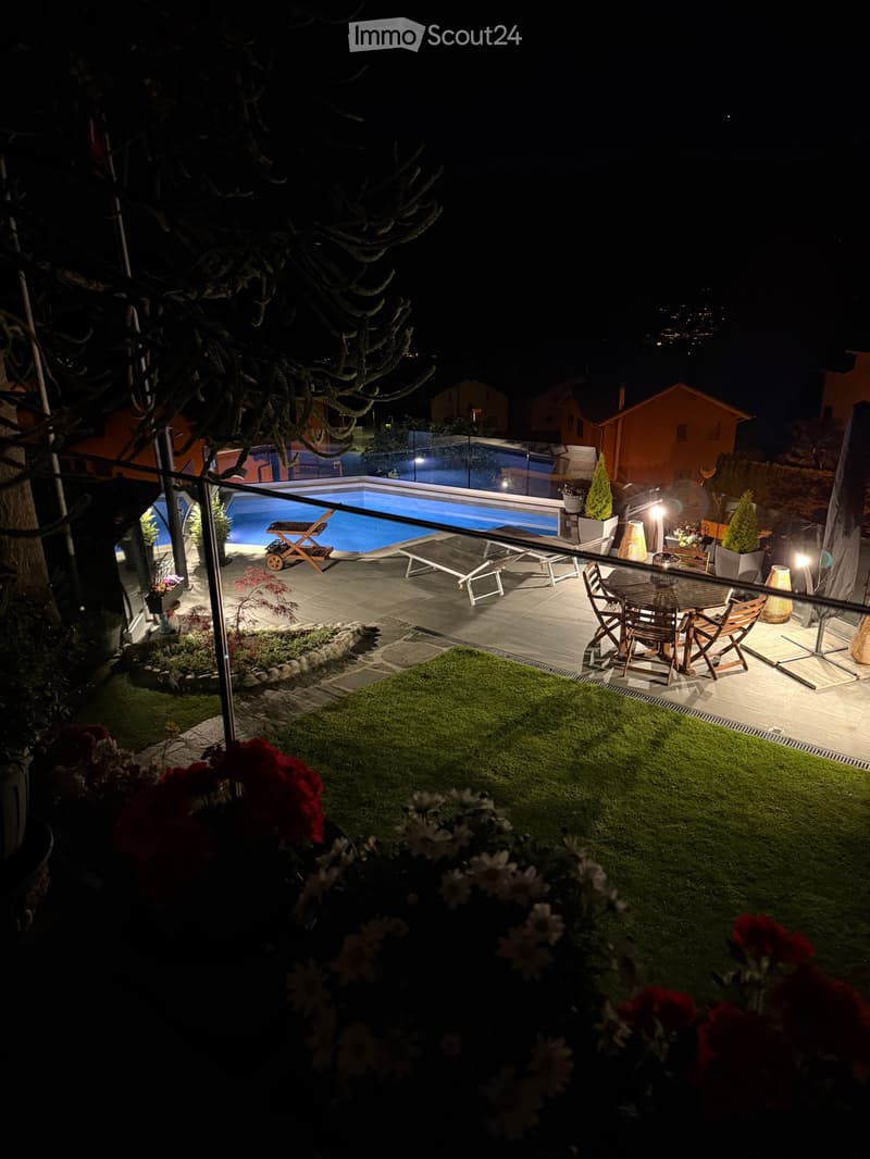 Villa in Luganese with panoramic view, pool and elevator (4)