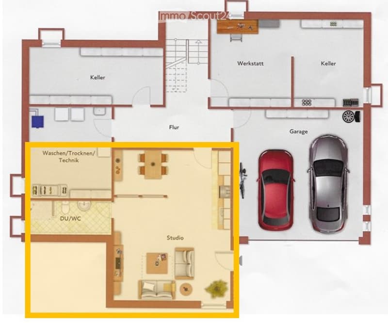 Appartement en location dans une maison unifamiliale (4)