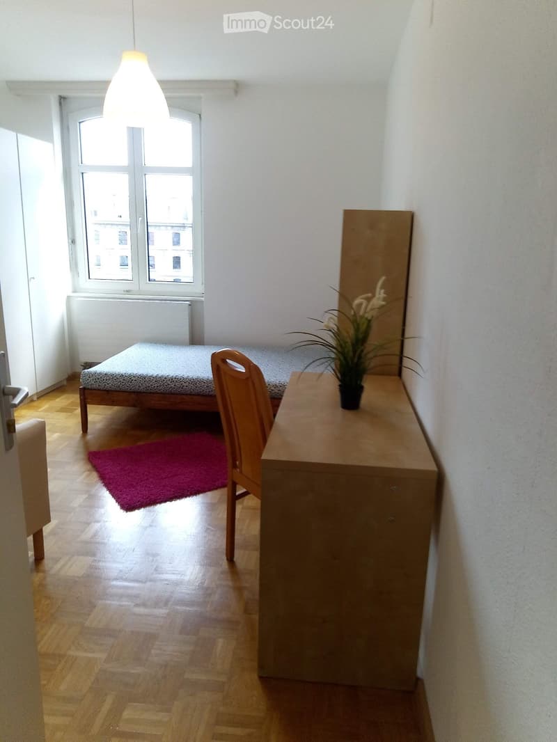 Möblierte WG-Zimmer /Shared flat near Rhein, Novartis Campus (2)