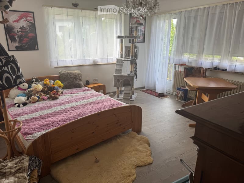 1 à 2 chambres meublées avec balcon dans une maison unifamiliale (1)