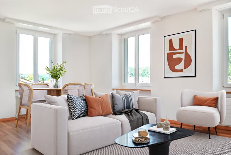 Appartement de 3 pièces rénové et lumineux (1)