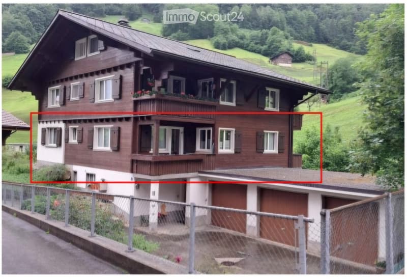 Appartement 4,5 pièces dans le village de montagne d'Isenthal (1)