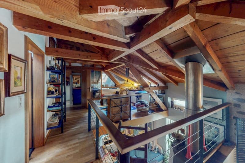 Piotta - appartement duplex spacieux à louer (5)
