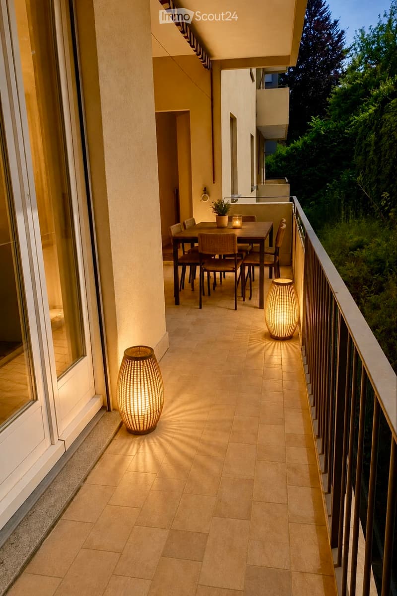Bright 3.5-room apartment with balcony + cellar - Breganzona (4)