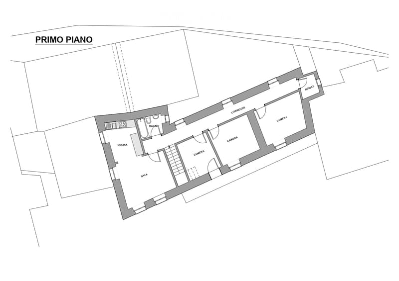 Vente d'une maison tessinoise typique dans le noyau de Preonzo (5)