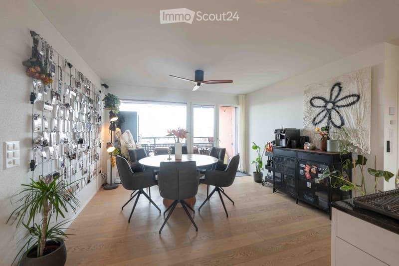Helles WG-Zimmer in traumhafter Attikawohnung (2)