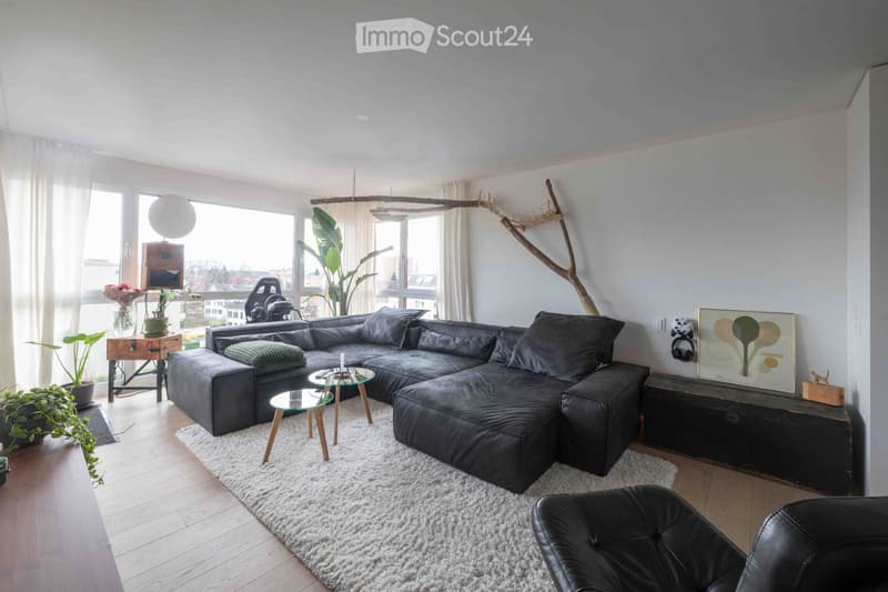 Helles WG-Zimmer in traumhafter Attikawohnung (1)