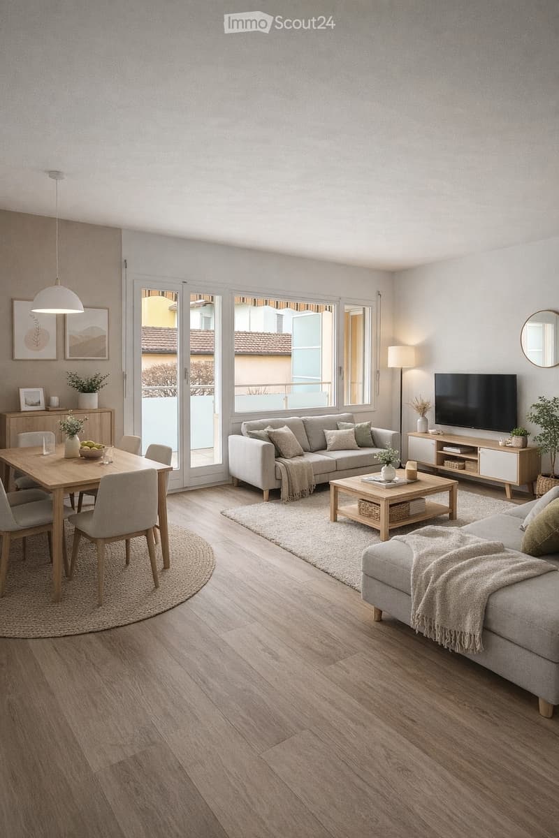 Elegante appartamento 3.5 locali ristrutturato con terrazza (3)