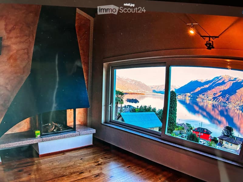 Brissago Lago Maggiore 4.5 Zimmer Haus mit Panoramablick (3)