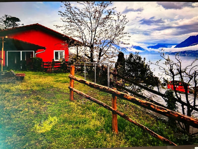 Brissago Lago Maggiore 4.5 Zimmer Haus mit Panoramablick (2)