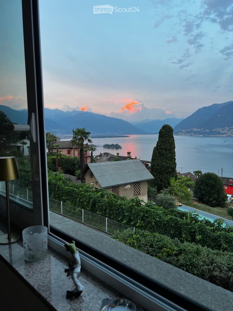 Brissago Lago Maggiore 4.5 Zimmer Haus mit Panoramablick (1)