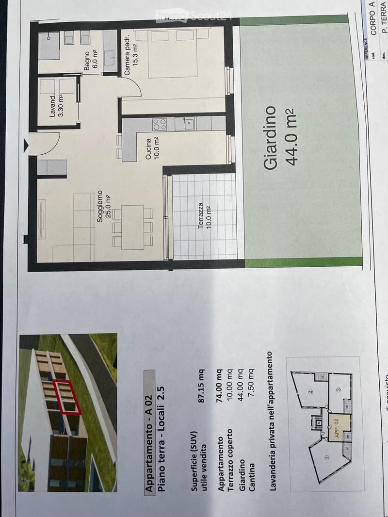 Selling 2.5-room apartment high standing in Giubiasco (4)