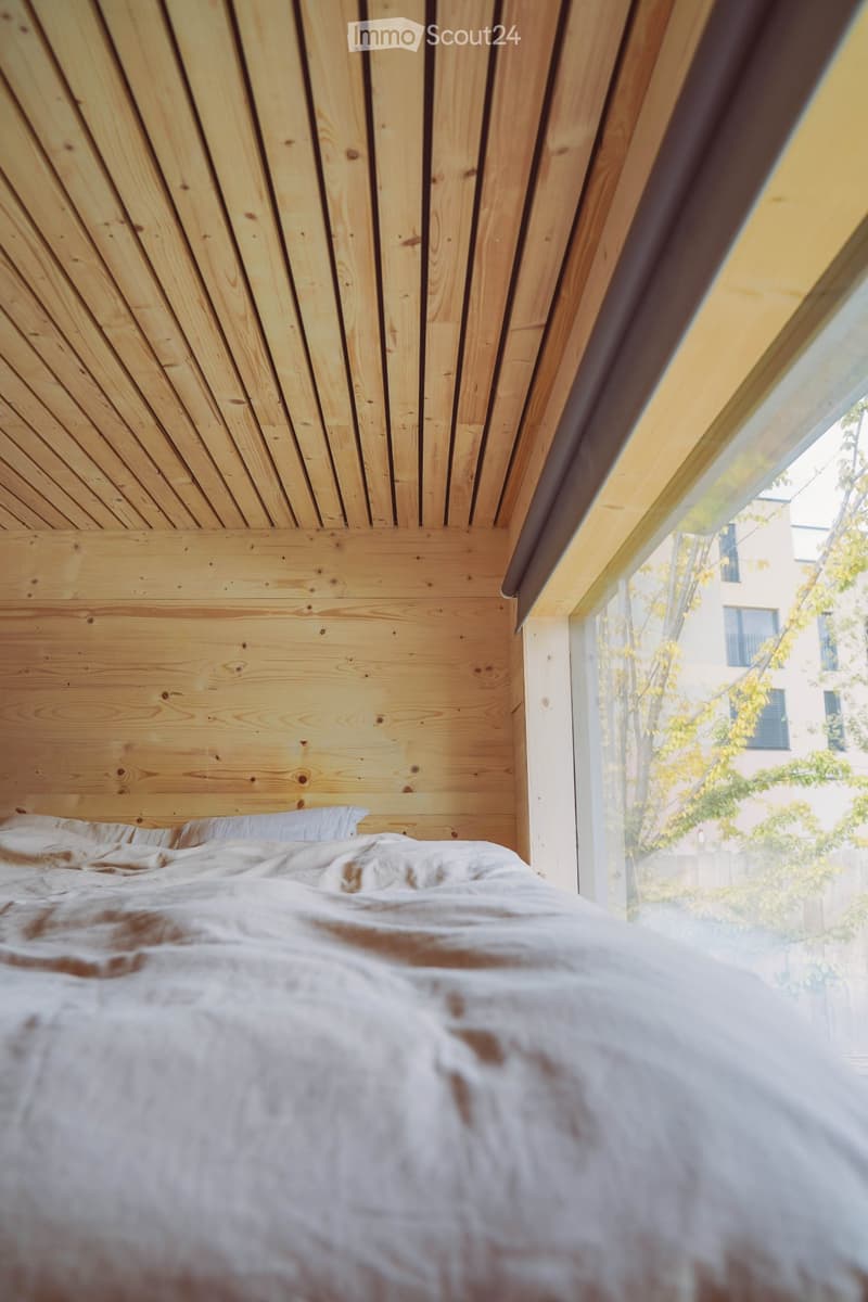 Tiny house made from a two-story shipping container (4)