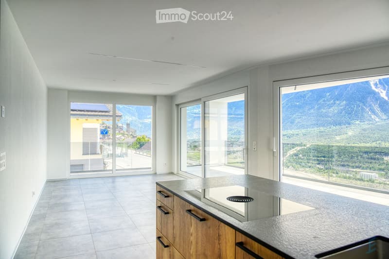 New 3.5-room apartment for rent in Leuk (4)
