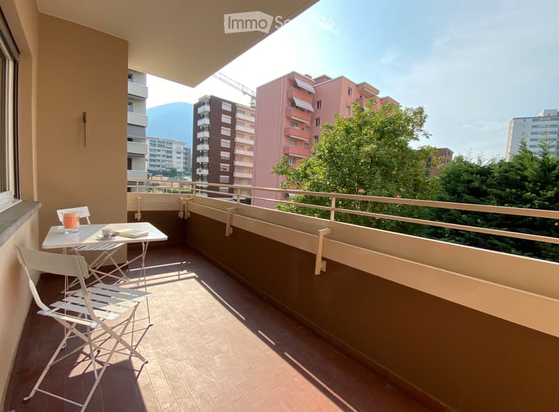 Helllichtes 4.5-Zimmer-Apartment, 100 m², Balkon, 2 Badezimmer in Pregassona (4)
