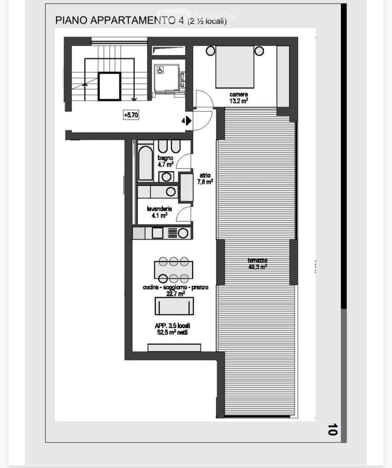 Exclusive 2.5-room apartment in Bellinzona (1)