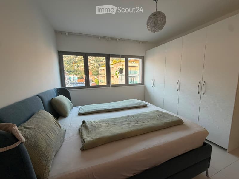 Wohnung 3.5 Zimmer mit großer überdachter Terrasse in Cassarate (2)