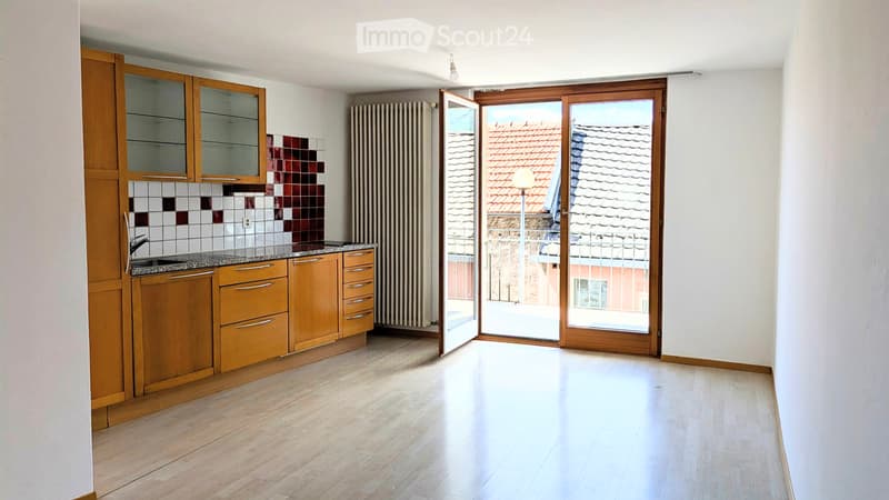 Sonnige Wohnung mit grossem Balkon für Single in Giubiasco (3)