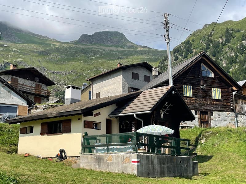 Habitable hut all year round, renovated, furnished. (1)