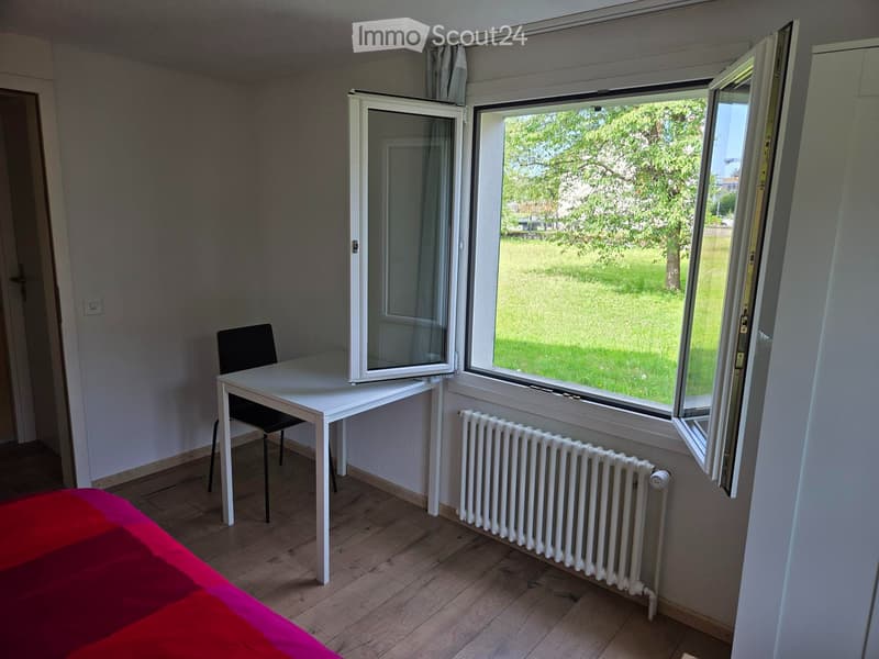 Chambre belle, meublée, bien entretenue avec possibilité de barbecue (3)