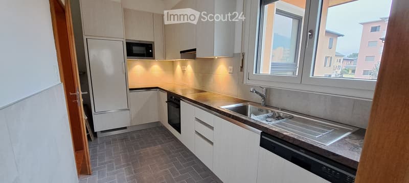 Wohnung mit 4.5 Zimmern in einem Doppelhaus in Bellinzona (1)