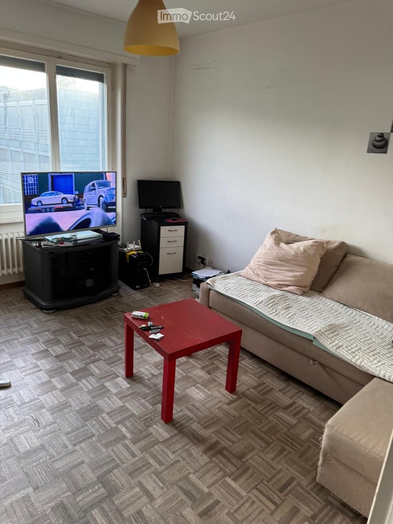 Furnished studio for sublet in Lausanne (1)