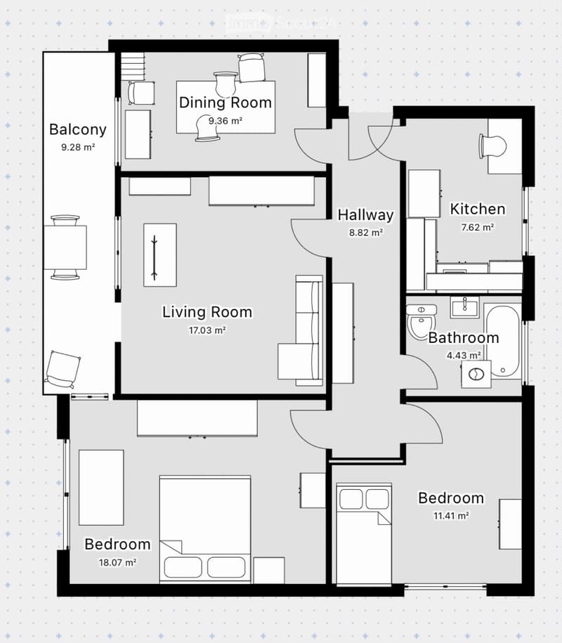 Tenant wanted for 4-room apartment (1)