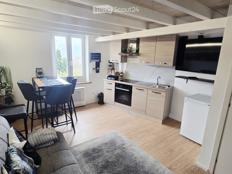 Bezaubernde Dachgeschosswohnung eingerichtet, romantisches und modernes Refugium (4)