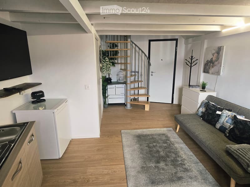 Bezaubernde Dachgeschosswohnung eingerichtet, romantisches und modernes Refugium (5)