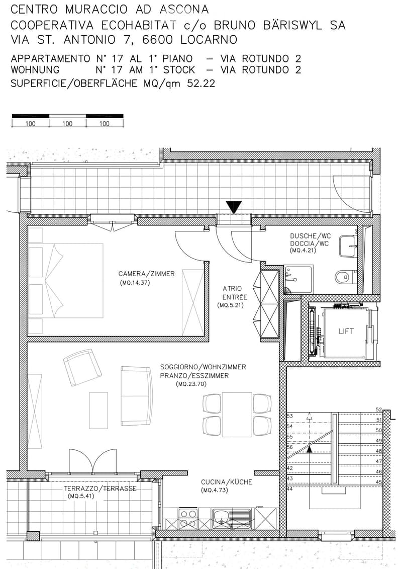 Affittasi appartamento 2.5 locali ad Ascona (5)