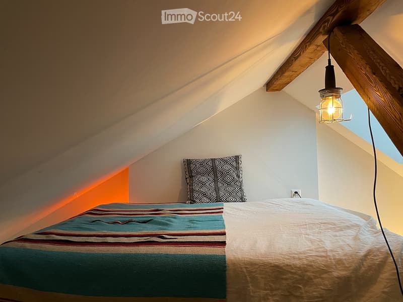Sunny loft attic apartment including workspace & rooftop terrace (4)