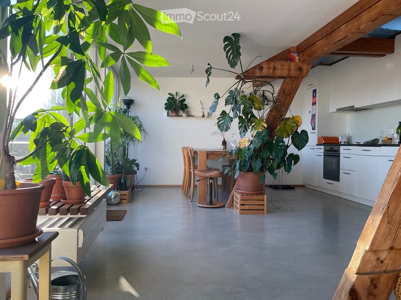 Sunny loft attic apartment including workspace & rooftop terrace (2)