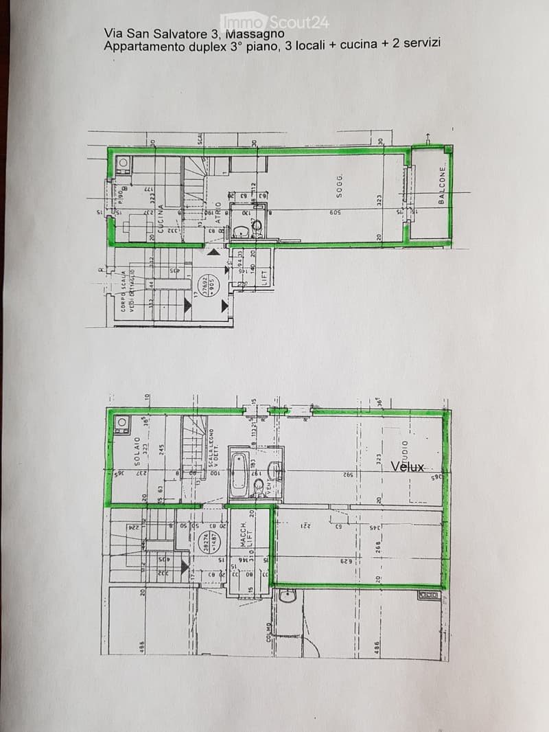 Massagno Appartamento Duplex, centrale (2)