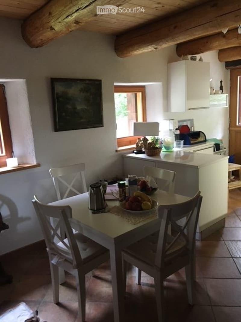 Bel rustico in riva al fiume a San Carlo, Valle Bavona (5)