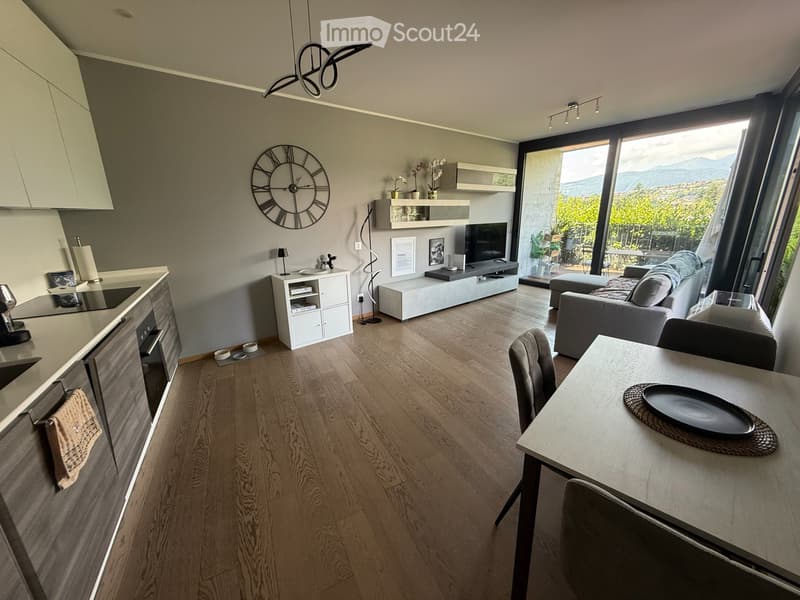 Einzieher wunderschöne 3.5 Zimmer in Davesco-Soragno (1)