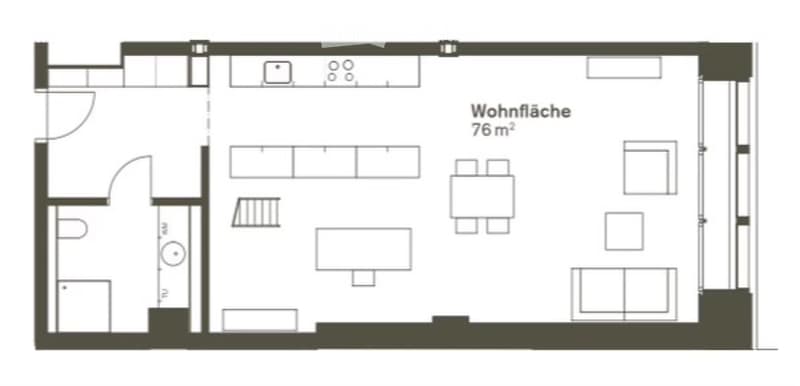 Loft-Wohnung im Industrial Stil mit vielen Extras (5)