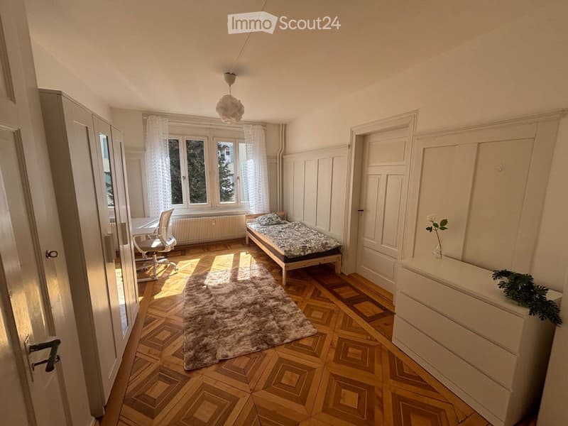 Helles möbliertes Zimmer in 4-er WG in St. Gallen -all incl (1)