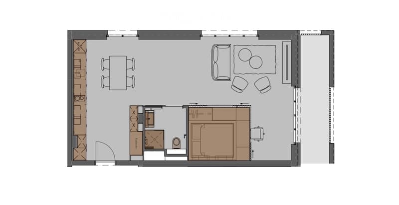 Appartamento 1,5 locali a Chur (1)