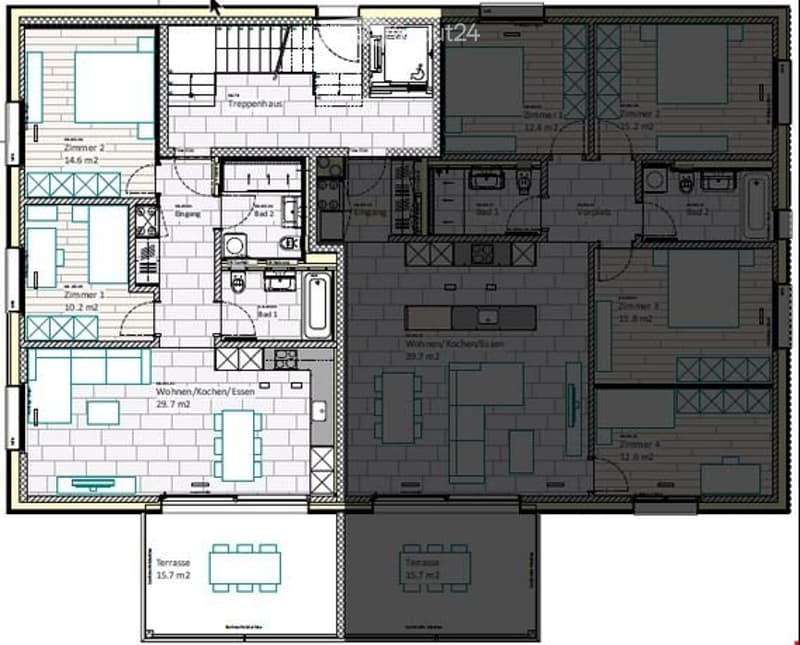 Appartement attractif de 3 ½ pièces disponible à partir du 01.10.2026 à Wattenwil (5)