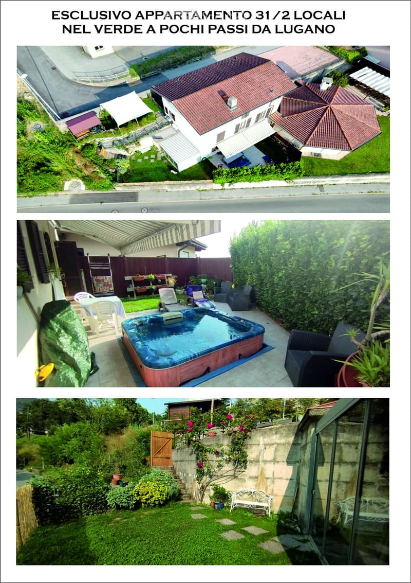 Esclusivo appartamento di 3½ locali, giardino, pergola (2)