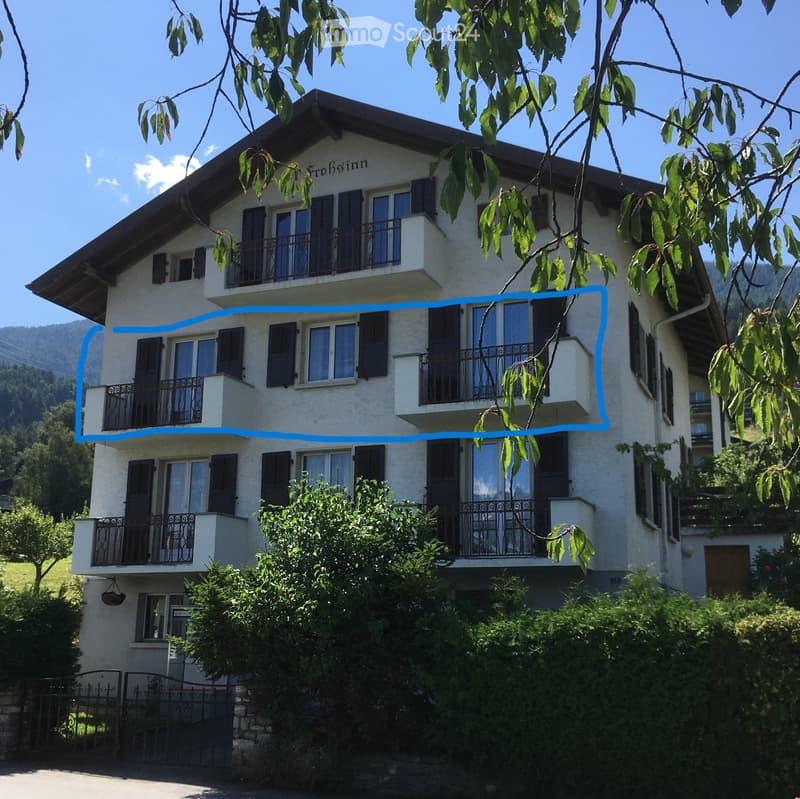 Furnished 3.5 room apartment with 2 secondary rooms (1)