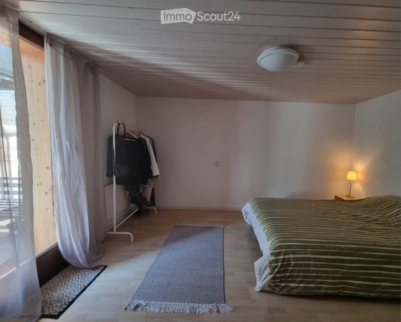 Appartement de charme ouvert 2 pièces dans un immeuble ancien avec balcon (2)