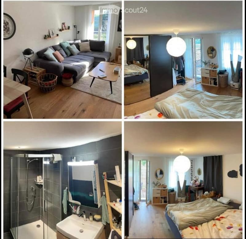 Schöne Ländliche Wohnung mit Ausblick ins Grüne (2)
