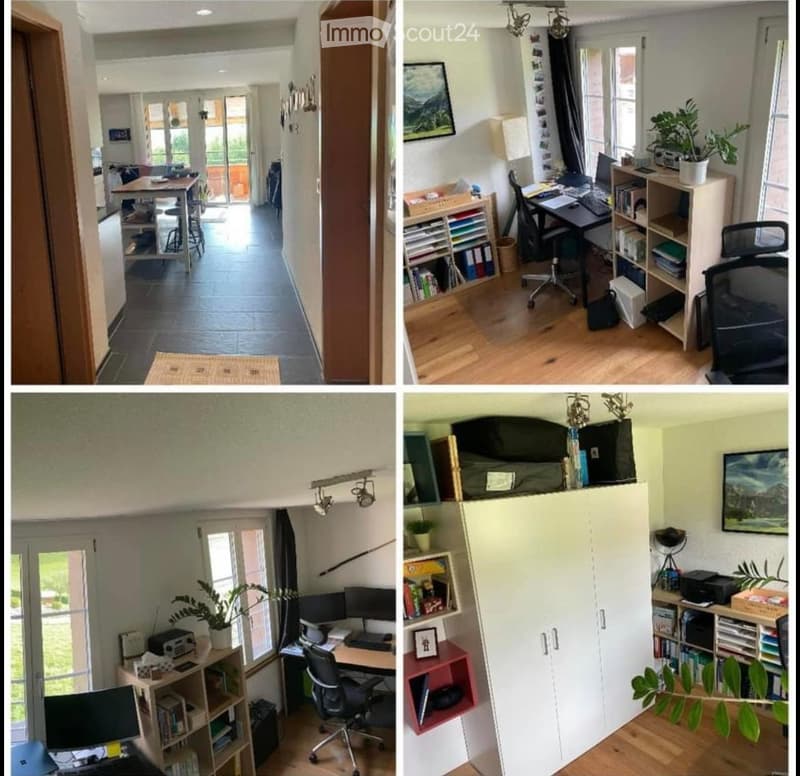 Schöne Ländliche Wohnung mit Ausblick ins Grüne (4)