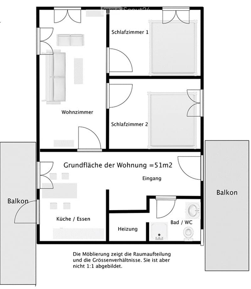 Fully furnished, well-equipped and ready to move in! (5)