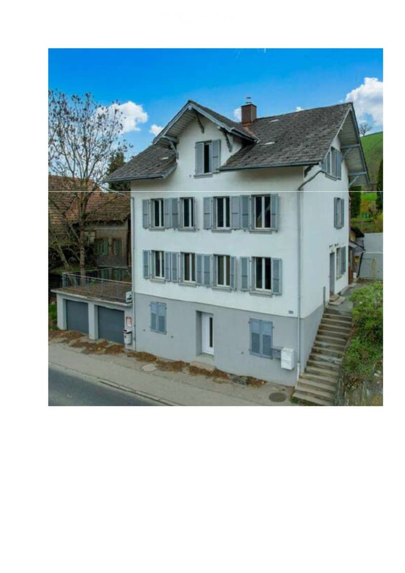 Sonnige Terrasse mit Wiese + grosszügige 3.5 Zimmer Wohnung (1)
