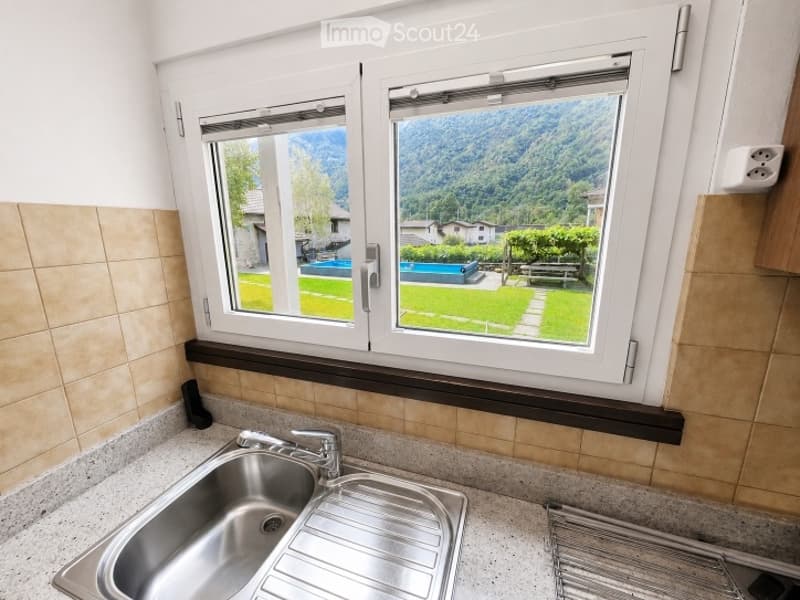 Affittasi a Bodio 4,5 locali con giardino e piscina (10)