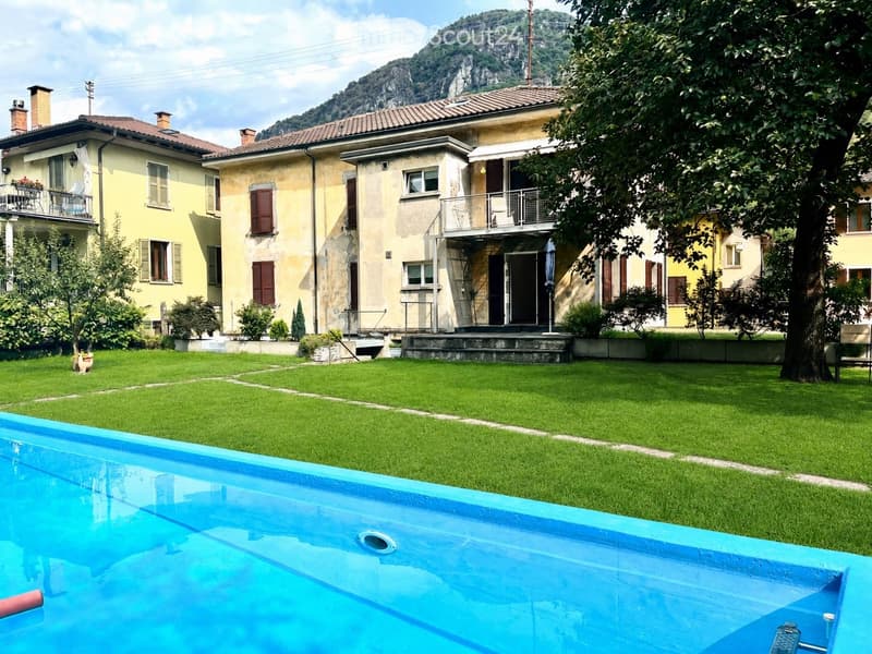 Affittasi a Bodio 4,5 locali con giardino e piscina (1)