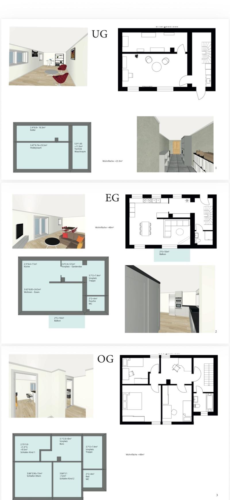 Erstvermietung nach Totalsanierung, 5.5-Zimmer-Reihenhaus (3)